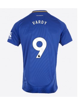 Leicester City Jamie Vardy #9 Replika Hemmakläder 2024-25 Kortärmad